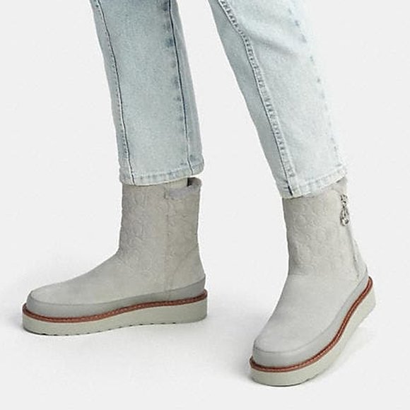 Coach Isa Boot Washed Steel - Picture 5 of 5